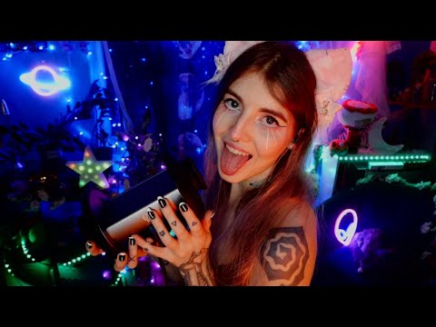 ASMR | Catgirl Fluttering & Intense Mouth Sounds (Personal Attention)