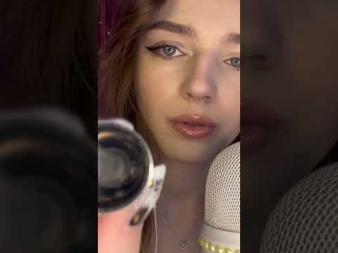 ASMR oil #relax #asmrtriggers #makeup #asmrsounds #beauty #latteasmr #beautiful #asmrtingles