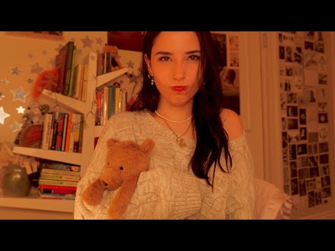 ASMR: it's past your bedtime🧸 (tucking you into bed)