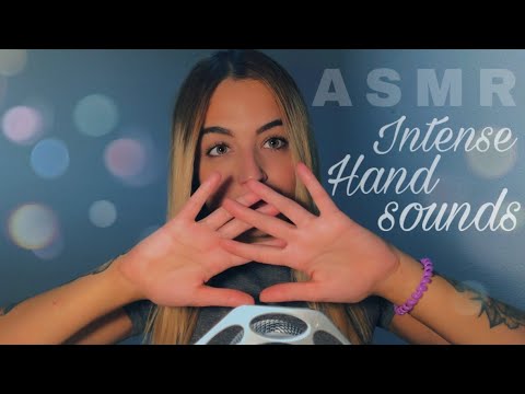 ASMR Español | Intense HAND SOUNDS para DORMIR 💆🏼‍♀️ | Asmr para DORMIR