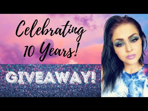 10th Anniversary GIVEAWAY! 💜💜💜