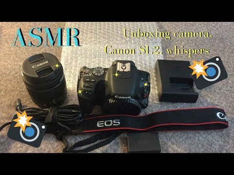 ASMR Unboxing camera, semi inaudible whisper *LO-FI*