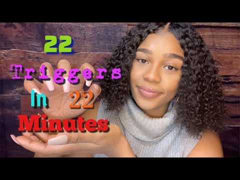 ASMR- 22 Triggers in 22 Minutes 💓 (SPOOLIE NIBBLING, LIGHT TRIGGERS, PERSONAL ATTENTION)