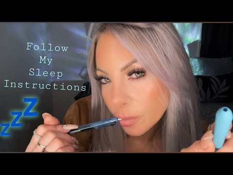 ASMR Personal Attention • Follow My Sleep Instructions • Gentle Whispering & Tapping