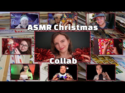 ASMR Christmas Collab | Let us fulfill all your holiday tingle wishes! 🎁