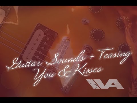 ASMR Girlfriend ~ Guitar Sounds, Teasing You + Kisses & Cuddles In Bed Tingles Giggles Waves Pt 1