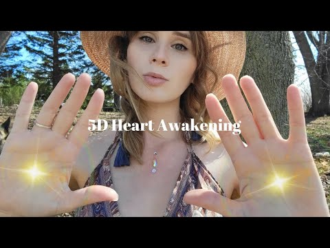 ✨️5th Dimensional Heart Healing | Light Language ASMR (Bird Song Background 🐦 )