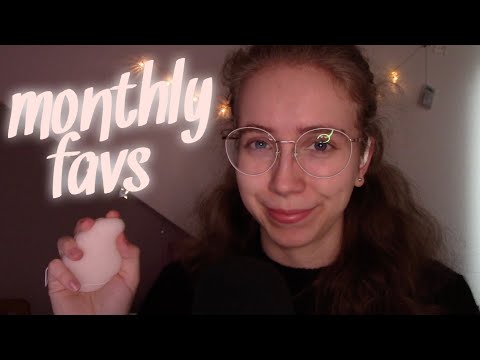 [ASMR] Brain melting New triggers and monthly favorites 🫧🧡 (tapping, liquid sounds, ...)