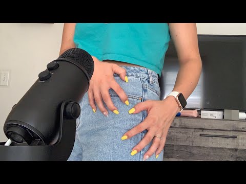 ASMR| JEAN AND LEGGING SCRATCHING SOUNDS