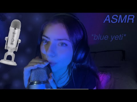 testing out the blue yeti mic | asmr |