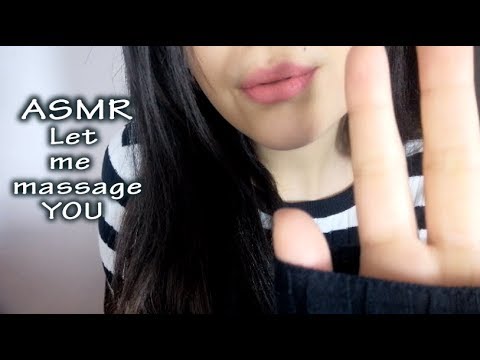【ASMR】Mirrored Touch - Face/Body Massage and Kisses #ASMR