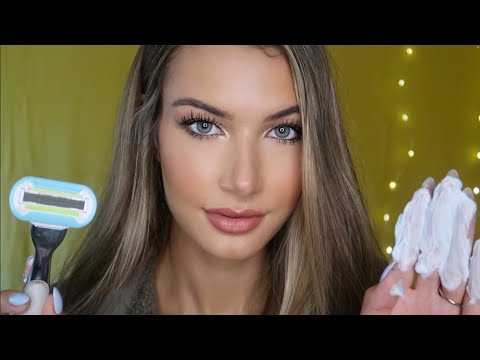 ASMR Relaxing Face Shave 🪒