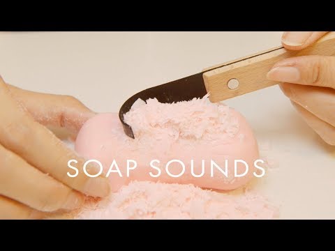 ASMR Soft/Hard Soap Tapping and Carving (No Talking)