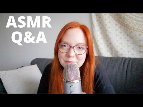 ASMR SUOMI ✨ Q&A ✨ Vastailen teidän kysymyksiin