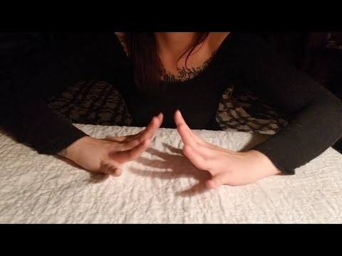 (( ASMR )) fast hand movements with scratching sounds.