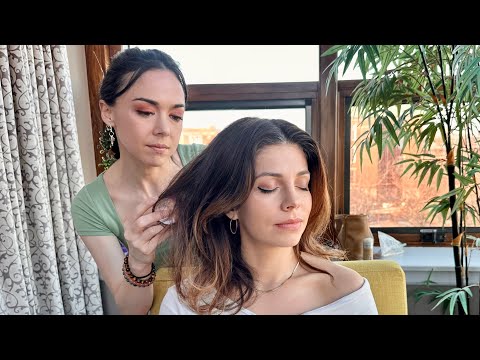 ASMR Perfectionist Hair Styling | Vintage 70's Curling w/Rollers | Tingly Brush, Finishing Touches 🌷