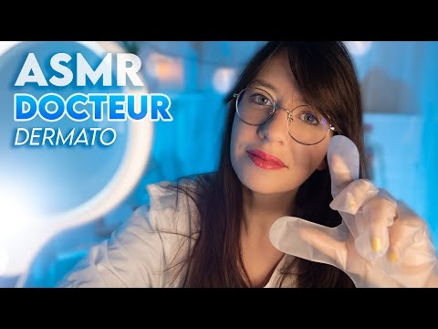 ASMR FR | Roleplay médical ⚕️ Dermatologue - Examen et soin