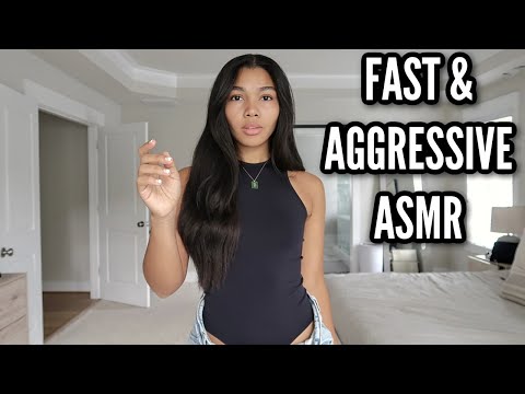 ASMR | 30+ Minutes of Fast & Aggressive Triggers ⚡️💖