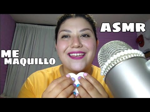 ASMR en español me maquillo