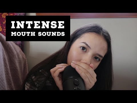 asmr very intense mouth sounds (kissing, gum chewing, eating etc.)