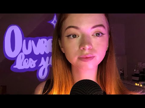 ~ ASMR FR ~ Ouvre et ferme les yeux 🫣 (suis mes instructions visuelles) #asmr #asmrfr