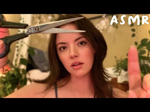 ASMR Cozy Haircut | Layered Sounds (typing, brushing, haircutting, personal attention)