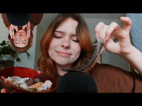 rarest ASMR you will ever watch (show and tell style triggers:D)