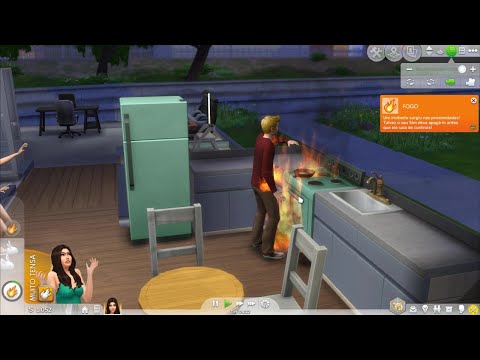 ASMR Gameplay The Sims - Travis PEGOU fogo 🔥