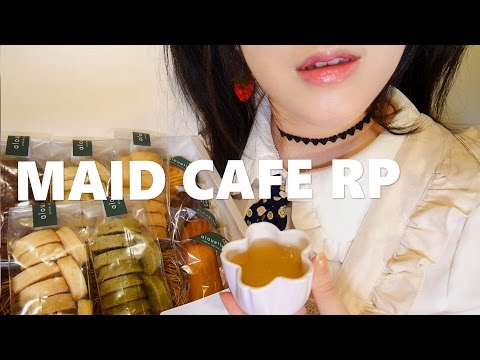 (SUB) ASMR Korean MAID CAFE RP ☕️ 메이드카페