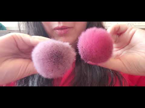 #ASMR Brush the Camera & Whispering - I will relax you.. if you let me .. if you want me to...