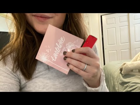 ASMR tapping on beauty products!