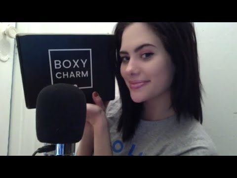 ASMR December BoxyCharm Unboxing!