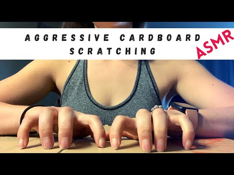 Deep & Aggressive Cardboard Scratching ASMR