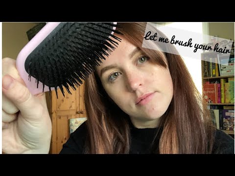 ASMR - Brushing my hair, brushing your hair (no talking)
