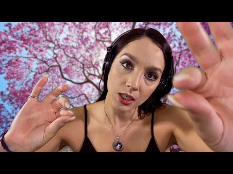ASMR - Plucking Away Your Stress & Anxiety, Positive Affirmations ❤️