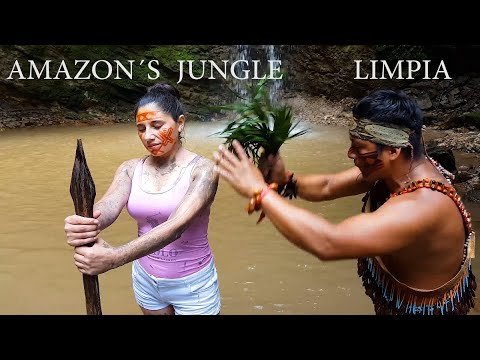 AMAZON SHUAR, Part 2, ASMR LIMPIA, SPIRITUAL CLEANSING, CUENCA, pembersihan spiritual, indian barber