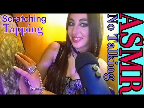 ASMR Fast Aggressive Chaotic Unpredictable Tapping Scratching. No Talking, Background. Super Intense