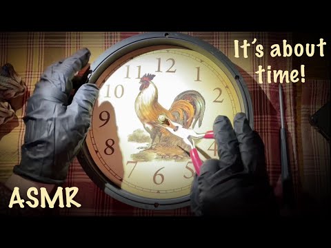 ASMR Silencing clocks! (Soft Spoken) Mad tinkering. 🏴‍☠️ Does anybody really know what time it is?