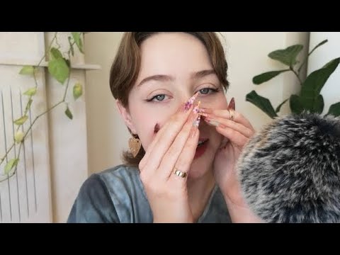 ASMR up close personal attention and mouth sounds