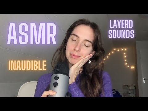 ASMR | Inaudible | Layers Sounds | Let Me Take Care Of You | 10min Relaxation