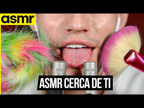 ASMR muy cerca del micrófono para dormir - mol asmr español