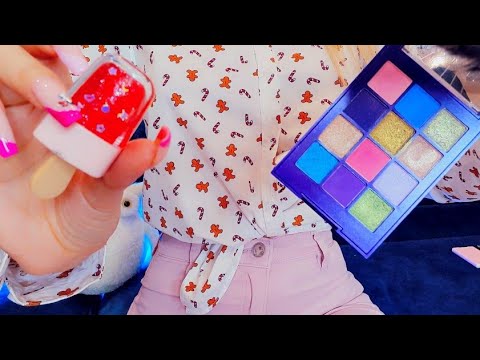 asmr doing your makeup in 1 minute 🍧