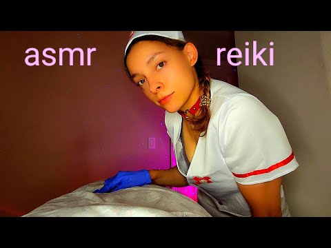POV nurse gives you a full body exam + reiki ✨️ ASMR Nurse Roleplay