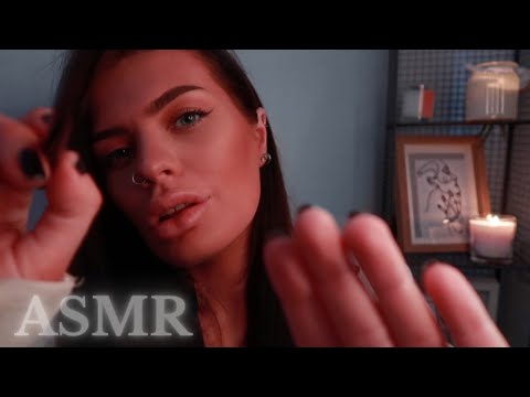 ASMR - Sleepover & Personal Attention 💭💤 (face touching, hair brushing & pampering)