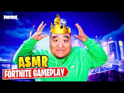 ASMR Fortnite Gameplay - Whispered with Controller Sounds