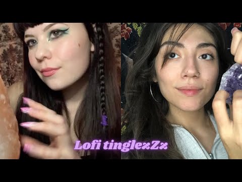 ASMR fast & aggressive collab / witchy triggers 🌙🔮🖤✨