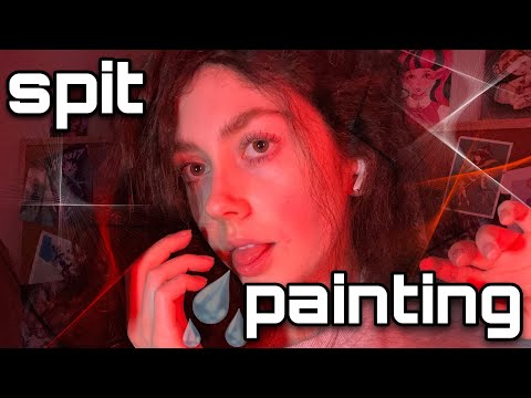 ASMR | 1 Hour of Spit Painting You ( so many kinds )!