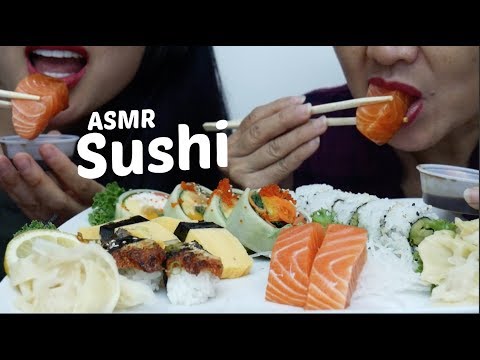 ASMR Sushi (EATING SOUNDS) NO TALKING | SAS-ASMR