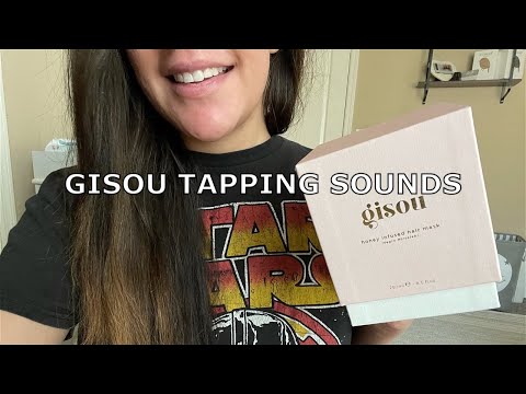 ASMR Gisou Haul/ Tapping and whisper sounds