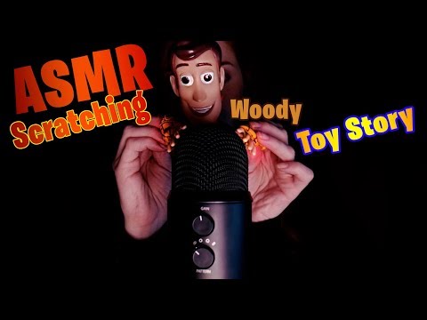 ASMR - Scrathing com Woody do Toy Story 😍😍😍😍